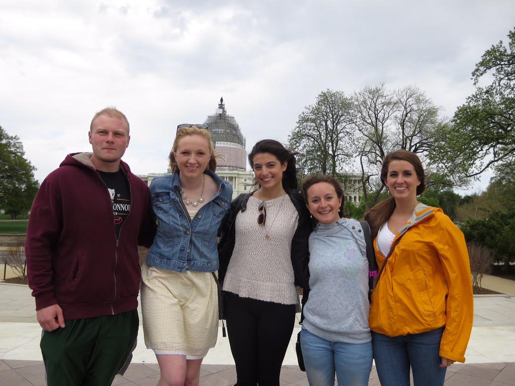 scully65's tweet photo. #RWUJour students in DC. #skullprobs http://t.co/YnVfU8kL7L