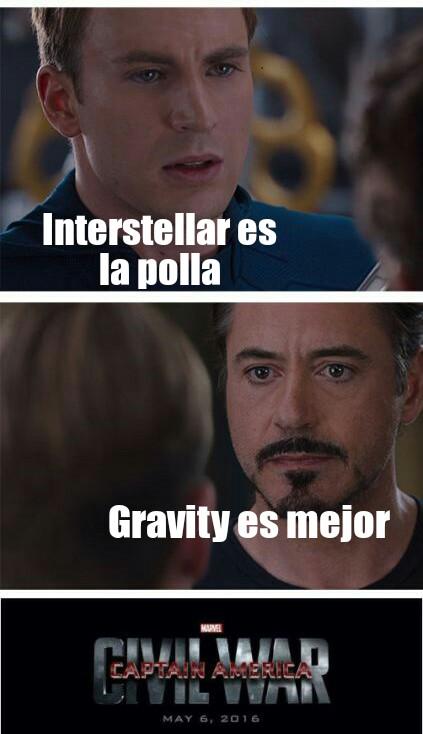 CineParodias's tweet photo. #Interstellar #Gravity #Cine http://t.co/vYoxuo6u60