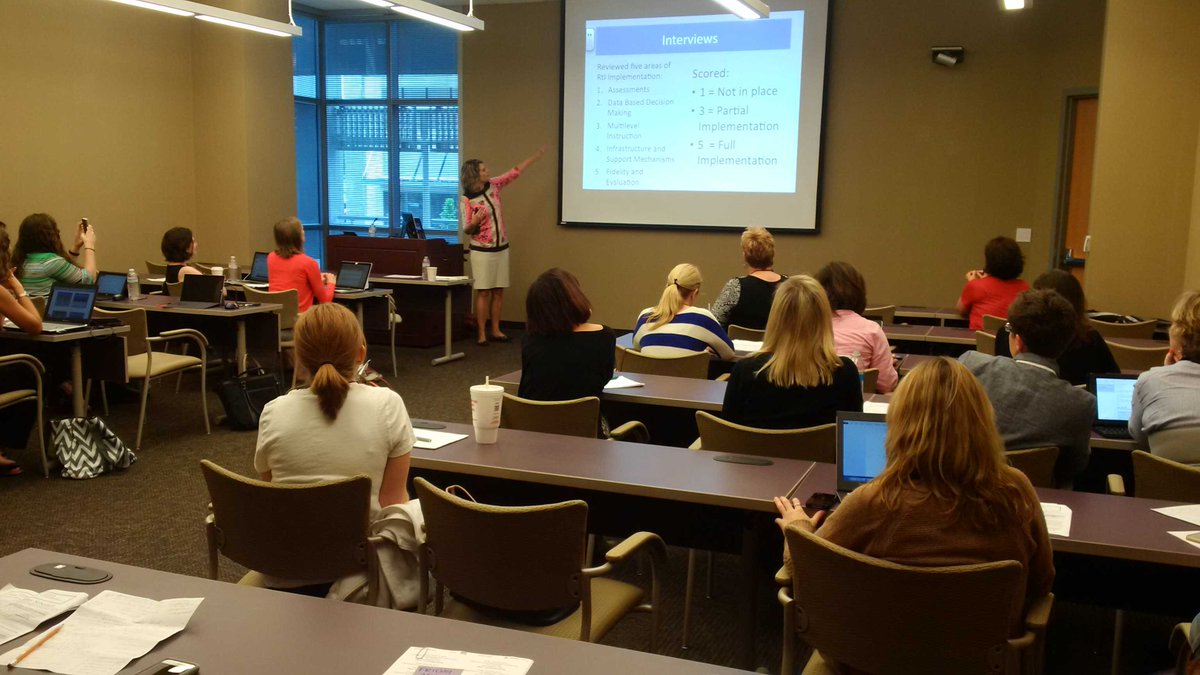 SPEDdata's tweet photo. Dr. @kimgibbons1 engaging the audience with her real time experiences in improving and evaluating RtI implementation. http://t.co/UNEMD9HpMy