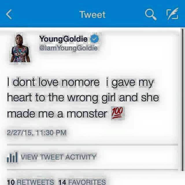 Thats_Drenaa's tweet photo. *boy *he😌💯 http://t.co/ClFvhGSM2h