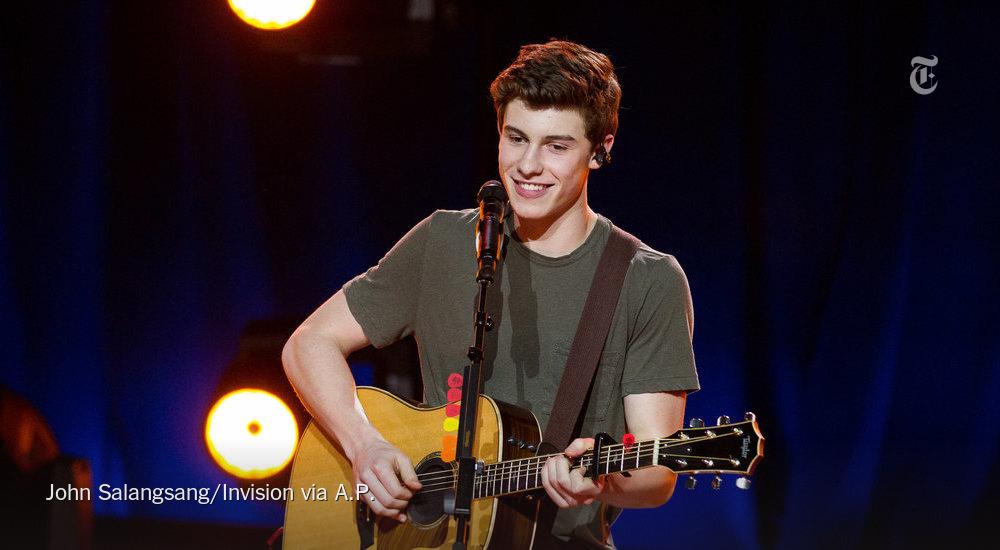 Shawn Mendes once played songs 6 seconds at a time on Vine. Now he's opening for Taylor Swift nyti.ms/1EnFNt4