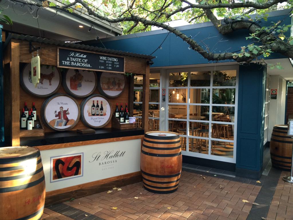 Stuart_Off_Par's tweet image. Tasting @StHallettWines @TheOaks Neutral Bay Syd. all this weekend come and visit