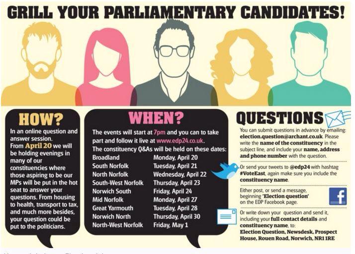 GYSocialMedia's tweet photo. I'll be at the @GYMercury HQ for the #GYDebate &amp; #GYHour!

Tues 7pm

Q's for candidates to Lucy.Clapham@archant.co.uk http://t.co/qIy3VVVcuG