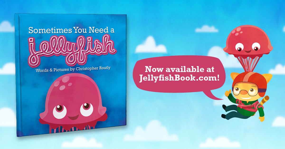 Good news! Our online store is now live at jellyfishbook.com! #JellyfishBook