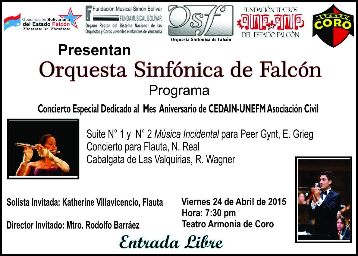 Esta noche Concierto con  <a href="/RodolfoB10/">Rodolfo b</a> en el teatro Armonía Asiste te esperamos tu asiento te espera