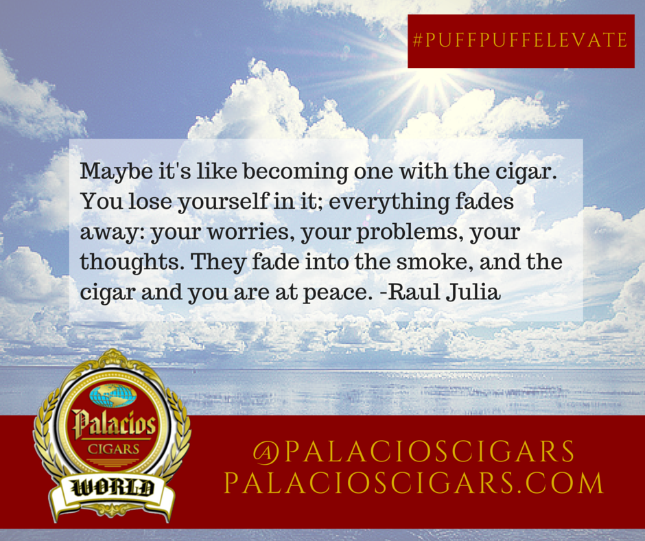 mariowpalacios's tweet photo. Let your worries fade away today, friends! :-) from The Team @ Palacios Cigars
#TGIF #PuffPuffElevate #cigars #peace http://t.co/SDaLM2W8eS