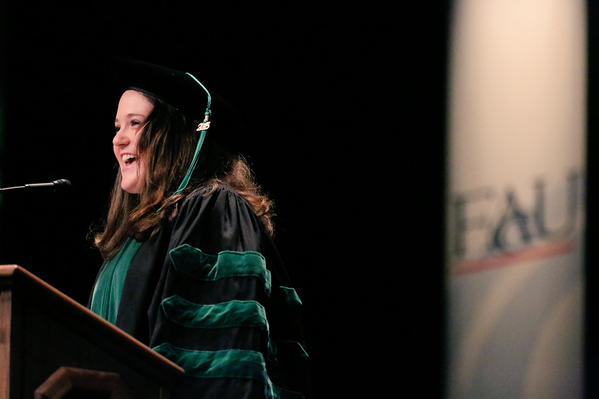 FloridaAtlantic's tweet photo. Congrats to #FAU first med school #graduates #GoOwls RT @abennettphoto: Class Prez Sarah Gennette http://t.co/3kyrNQo7ET