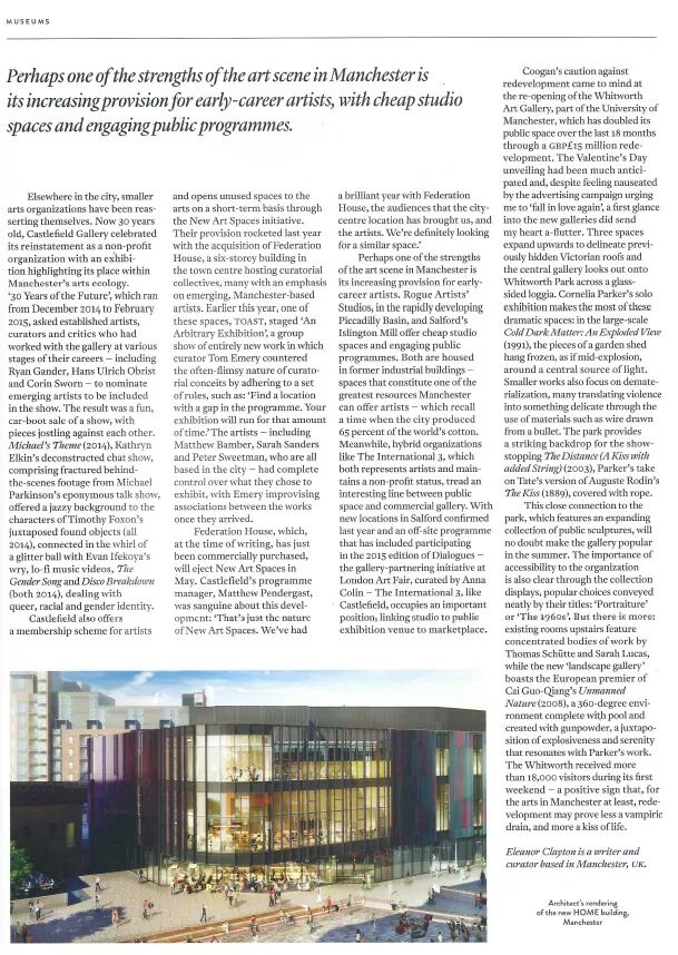 Bringing our twitter back to life to let you know that you can read about us in the latest issue of @frieze_magazine