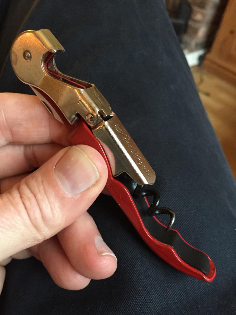 SgtTCS's tweet photo. I've seen so many fancy corkscrews in my time. Great big things. These are the best by a long way. #pulltaps http://t.co/PVEi6svK8h