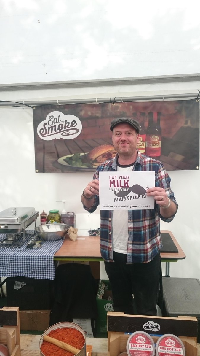 SupportSWDairy's tweet image. More #milkmoustache @eatthesmokebbq @DevonDistillery @BloomBerryJuice