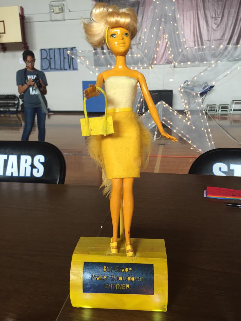 katnsauter's tweet photo. Gearing up for #makershowdown let's see whachu got #MakeORama2015 #arstars http://t.co/BATXPSaaDi