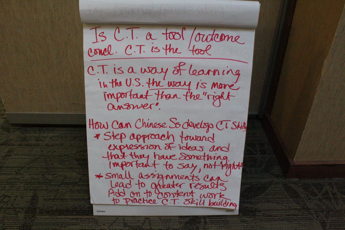 CAITLAH's tweet photo. Critical thinking discussion #criticalthinking #discussion #LearningToSucceed http://t.co/YZRNPhmtNK