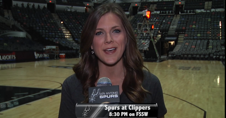 spurs's tweet image. Check-in with @RachelSantschi for today's #SpursUpdate. 

WATCH: gospu.rs/1Hxrwwu