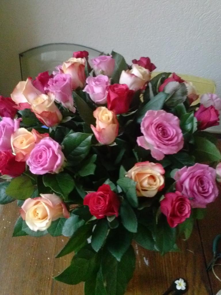 dewijnjuf's tweet photo. @WijnDionysus @dewijnjuf Wat hebben jullie leuke ouders! Dank fur die blume!!!! http://t.co/13UlC6fm1b
