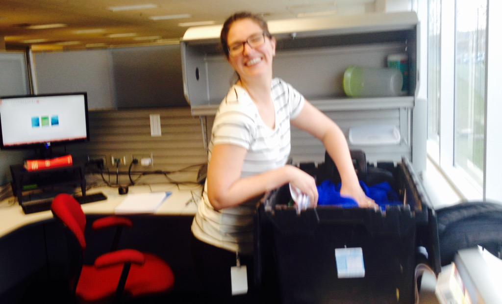 mclaudeguay's tweet photo. Office moving day for Marketing &amp; Communications @tata_comm team in Montreal with @isabelleturcot @ErikaMarsan http://t.co/5cTyXs0ep4