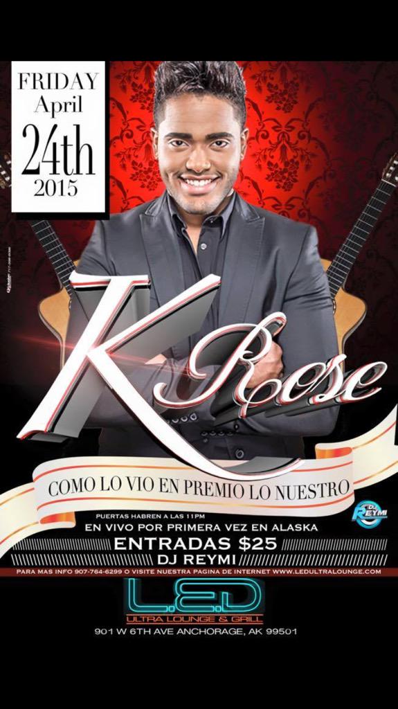 KarlosRose's tweet photo. Esta noche estare cantando en vivo en #ledlounge en #Anchorage #alaska #bachata #rd #MiLugarEsContigo Representando👊 http://t.co/B5diSXXf8F
