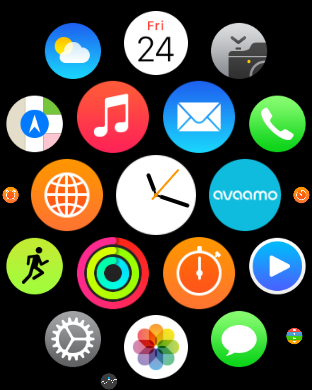 sriramvc's tweet photo. Avaamo app live on the apple watch #avaamoHQ #mobilefirst #AppleWatch http://t.co/EHJNxYOC2f