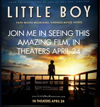 paullauer's tweet image. Join me in seeing the amazing #LittleBoyMovie in theaters NOW. You'll love it! LittleBoyMovie.com.