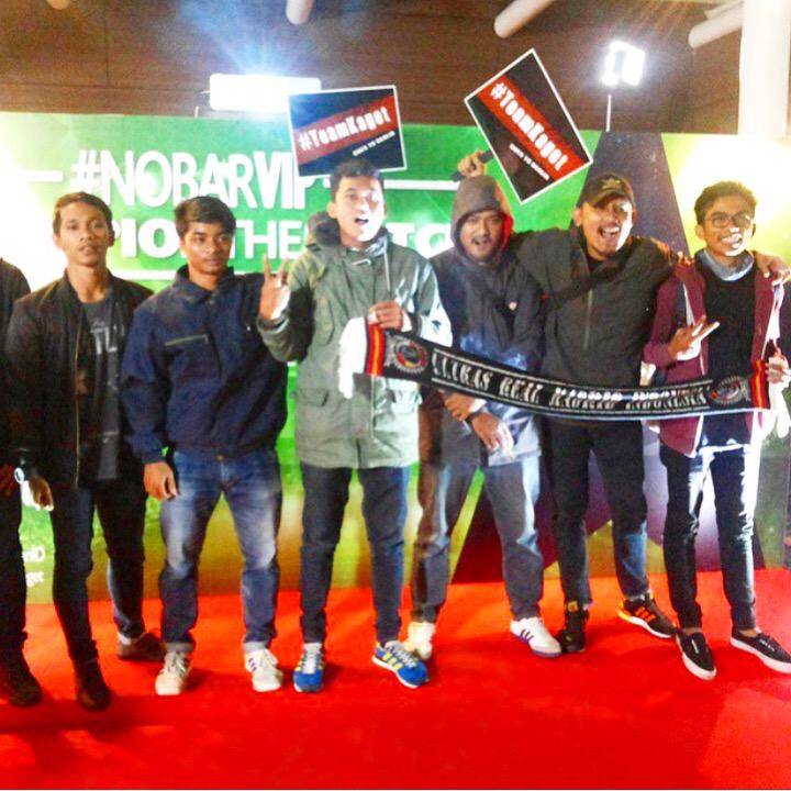 #nobarVIP #ChampionTheMatch #TeamKaget <a href="/HeinekenID/">Heineken Indonesia</a> #RT