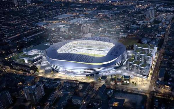 Artist image of the new White Hart Lane