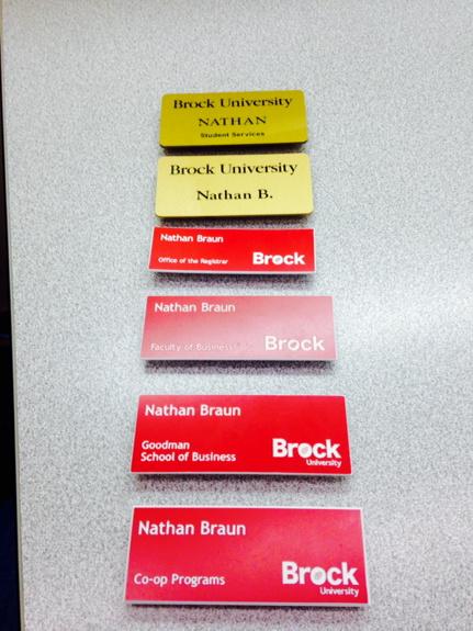 3nathan3's tweet photo. Wow, I've had a few jobs @BrockUniversity over the years! #Badger4Life http://t.co/Y7qhXiSqc1