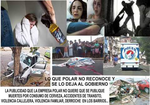 RamonAlmeida29's tweet photo. Porque carajos no se escasean las cervezas? Y xq no reconocen q hacen un gran daño?  #NoPodranContraElPueblo http://t.co/LmXHcL3SeQ