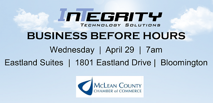 integrityts's tweet photo. Join us Wed 4/29 @ 7am @EastlandSuites for @mcleancochamber Business Before Hours hosted by Integrity! #IntegrityBBH http://t.co/Q0kbEX7kOo