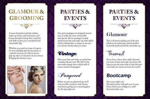 You can even have a pop up salon for your pre wedding prep at Old Bridge #weddingvenue! <a href="/glamourandgroom/">Glamour & Grooming</a>