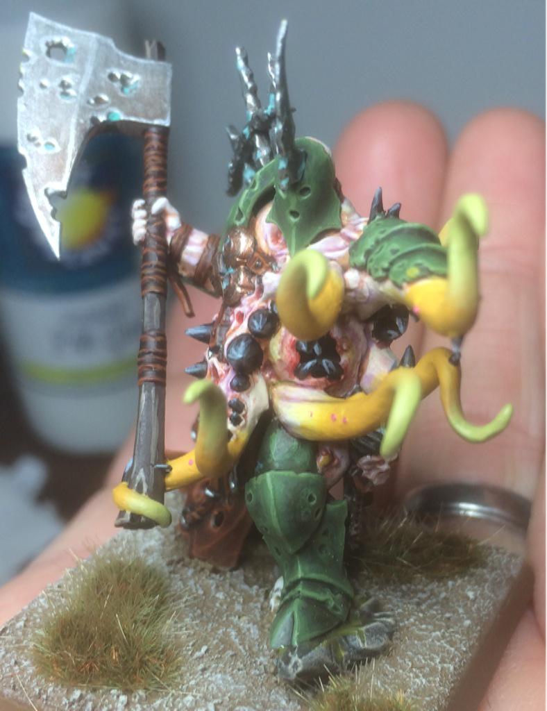 Geek40k's tweet photo. Sorry #warmongers I don't want wait till #miniaturemonday as I'm actually quite pleased with this one. http://t.co/0Fh0EWbViN