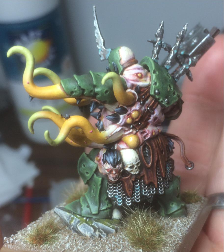 Geek40k's tweet photo. Sorry #warmongers I don't want wait till #miniaturemonday as I'm actually quite pleased with this one. http://t.co/0Fh0EWbViN