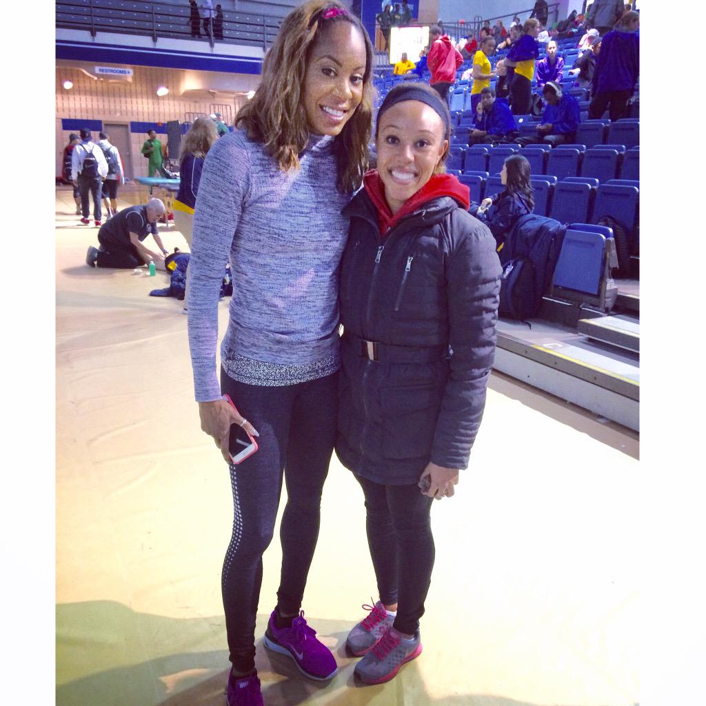 tialknight's tweet photo. Got to meet one of my favorite Olympic 400m runners today!! @DragonAthletics @ropete34 @AScott2012 @ADDougPeters http://t.co/osN7ea6WM5