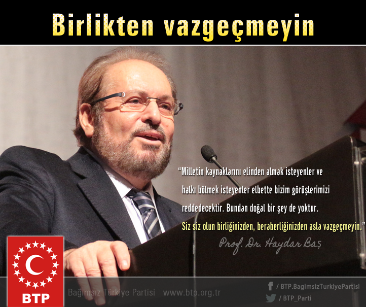 dboylubll's tweet photo. Ülke sömürüsüne son demek için birlik için kardeşlik için Tam Bağımsız Türkiye için #HaydarBaşBtp http://t.co/rAh8m91QsQ
