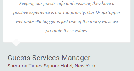 Drop_Stopper's tweet photo. @SheratonTimesSQ loves their DropStopper! Check out our range of products to see why: http://t.co/Aa5bIW7eAH http://t.co/KwkQFSI7UO