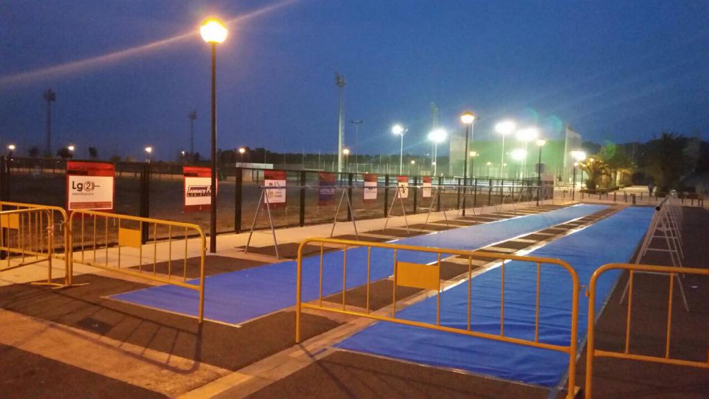 tridimonis's tweet photo. Todo preparado en El Puig, en unas horas dará comienzo el duatlon escolar http://t.co/gxwrI87GVj