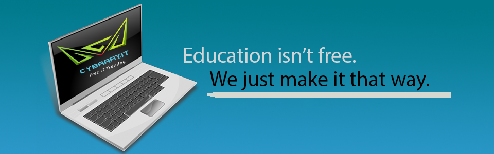 cybraryIT's tweet photo. Education isn't free. We just make it that way. - #elearning #MOOC #infosec #cybrary http://t.co/t9bpYMDKgq http://t.co/QOhMYSMDbE