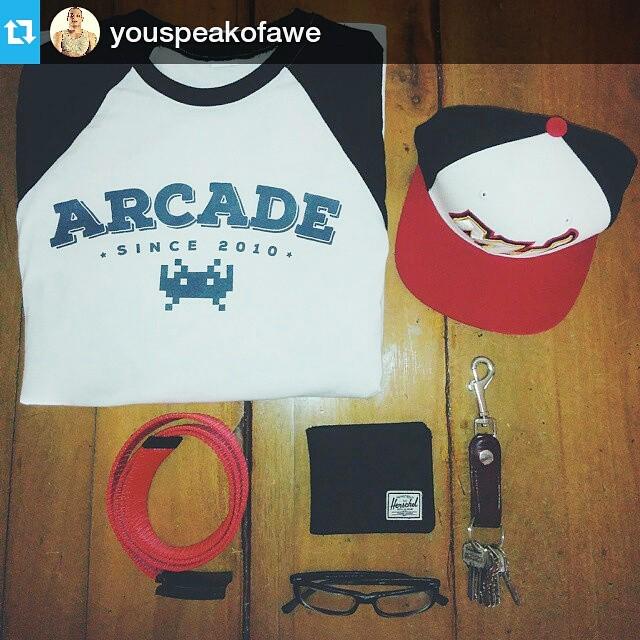 ArcadeClothing's tweet photo. #Repost @youspeakofawe
・・・
Friday night essentials. #vscocam #miamiheat #PoweredbyArcade #ArcadeClothing #herschel
… http://t.co/xEdfpaOSGH