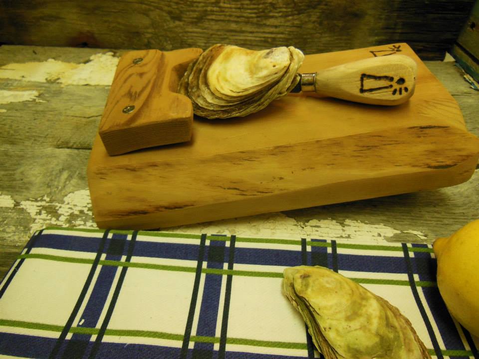 CaribouPoint's tweet photo. You can find these awesome reclaimed wood shuck boards @HfxSeaportMrkt #GoldWaterSeafood booth this weekend! http://t.co/Kqwfw7oXAr