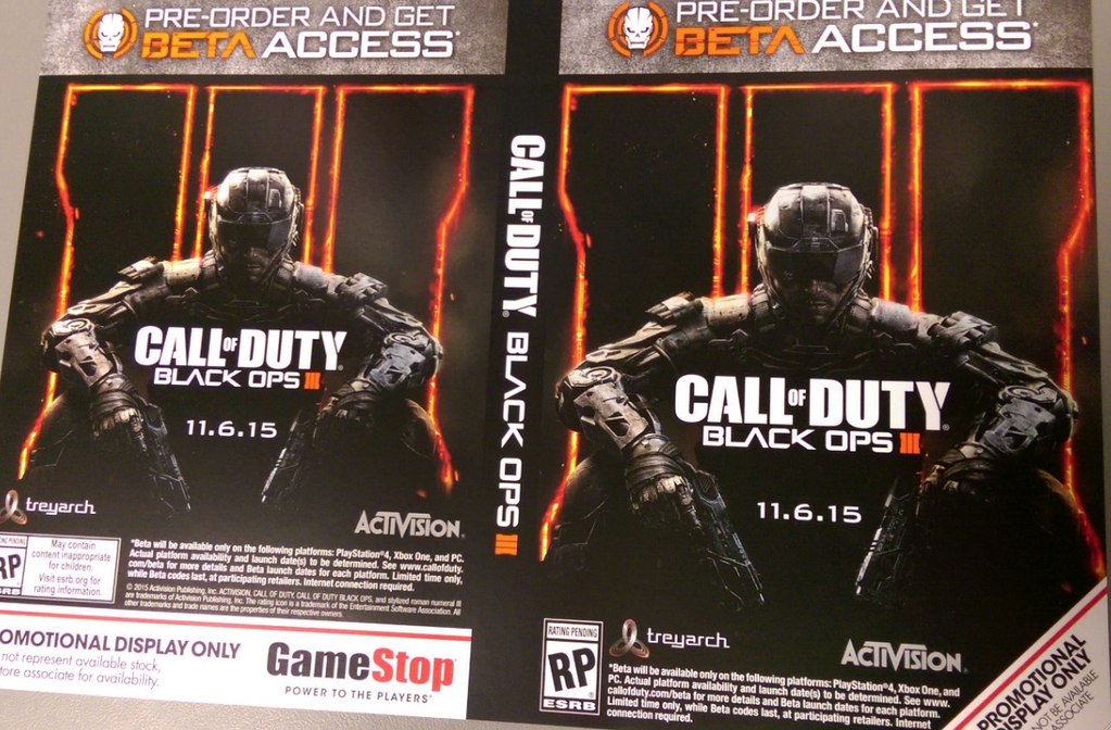 YaraskyGaming's tweet photo. Black Ops 3 komt uit op 6 November en er is eindelijk na jaren een 'Beta' test voor de release! <3 http://t.co/jEUE4hn4fy
