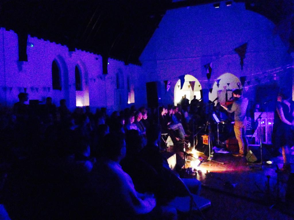 hmg66's tweet photo. Beautiful songs from @EllieRose_R, crowd gripped in candlelight. Stunning start for @Wearefirefly http://t.co/GdZEzObfQz