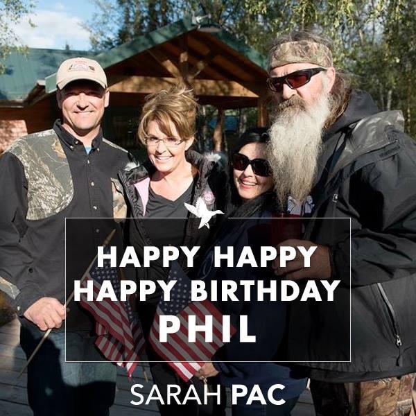 Happy Birthday Phil Robertson!      