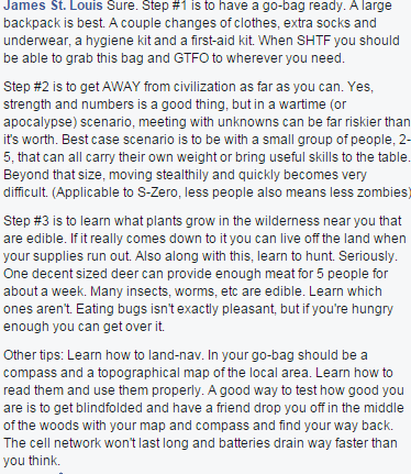 survivor_zero's tweet photo. #Zombie Survival Tactics from a Community Member: http://t.co/gJznsHmC7d