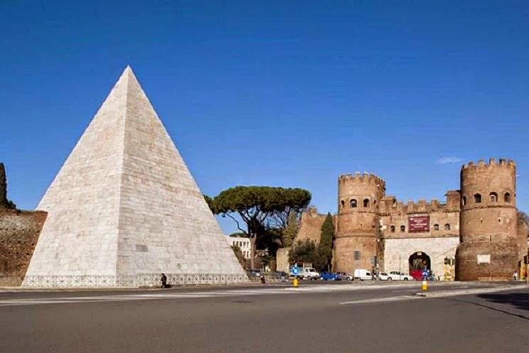 whencyclopedia's tweet photo. MT @CarolineLawrenc
A nice landmark of first century #Rome has been cleaned up! #Cestius http://t.co/0VeOY8740q… http://t.co/t3V5vETRIa