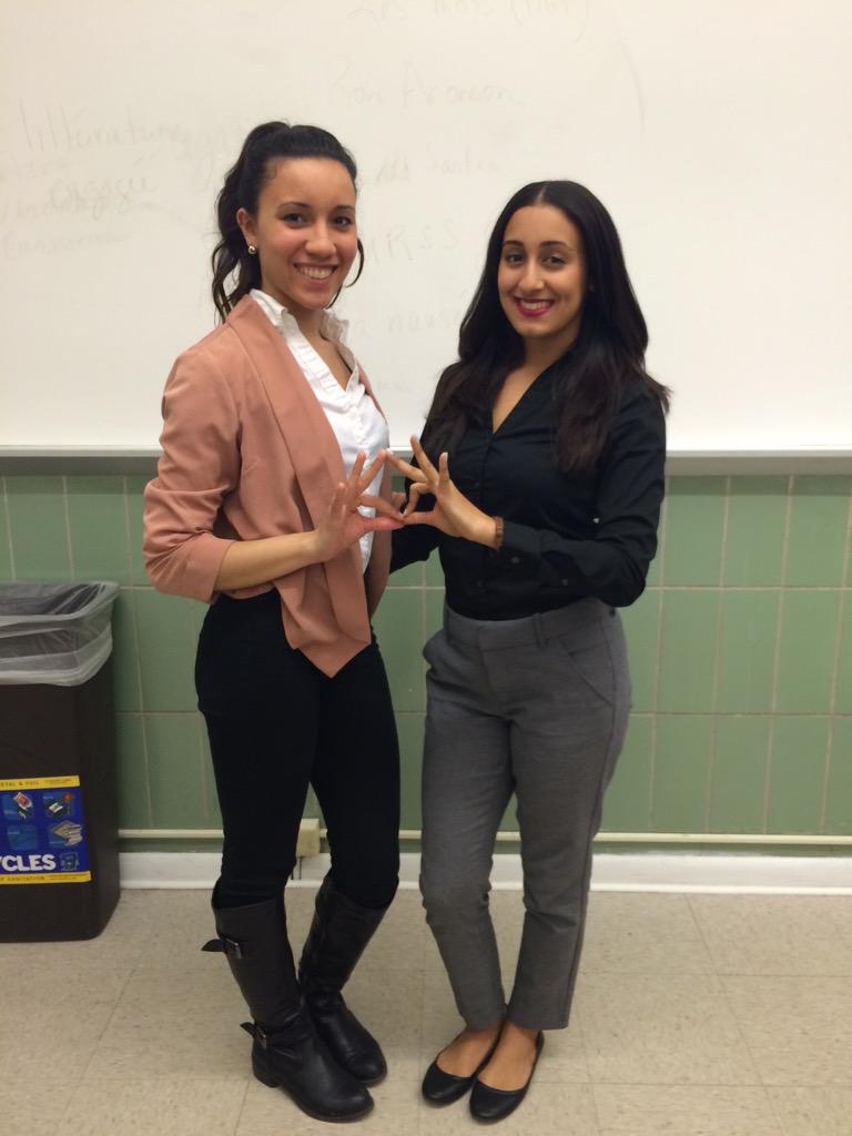 EpsilonDivas's tweet image. Spring 2013 Hermanas Gabriella Davila and Naryelik Perez after Epsilon's leadership meeting. #EpsilonTau #2of4 #ΛΠΥ