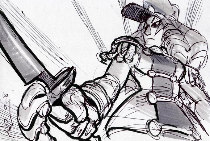 @Skullgirls Here are a few more IGG postcard sketches, some circus hooligans owo 