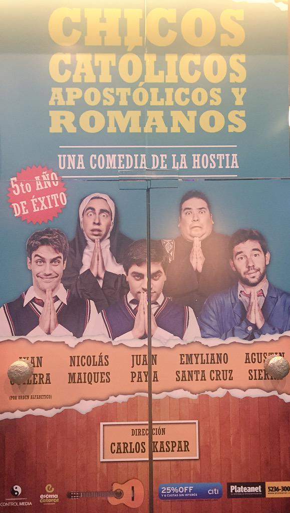 Hoy en el @TeatroMetCiti 19:45hs <a href="/LU5A_Arg/">Los Últimos 5 Años</a> 20hs <a href="/SexConExtranios/">Sexo Con Extraños</a> 22hs <a href="/BajoTerapiaOK/">Bajo Terapia</a> 00:15hs <a href="/chicoscatolicos/">Chicos Católicos ®</a>