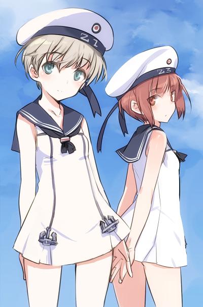 艦これ 開発 運営 二周年記念イラストを Bismarckやprinz Eugenなどのイラストを担当する島田フミカネさんからも頂きました 提督方からの 艦これ 二周年お祝いのメッセージや 素敵なイラストの数々 本当にありがとうございました 艦これ Http T