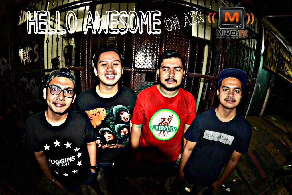 JUGGINS on the move with superb band ever <a href="/HelloAwesomeJKT/">Hello Awesome</a> ! So proud of you guys 👏
