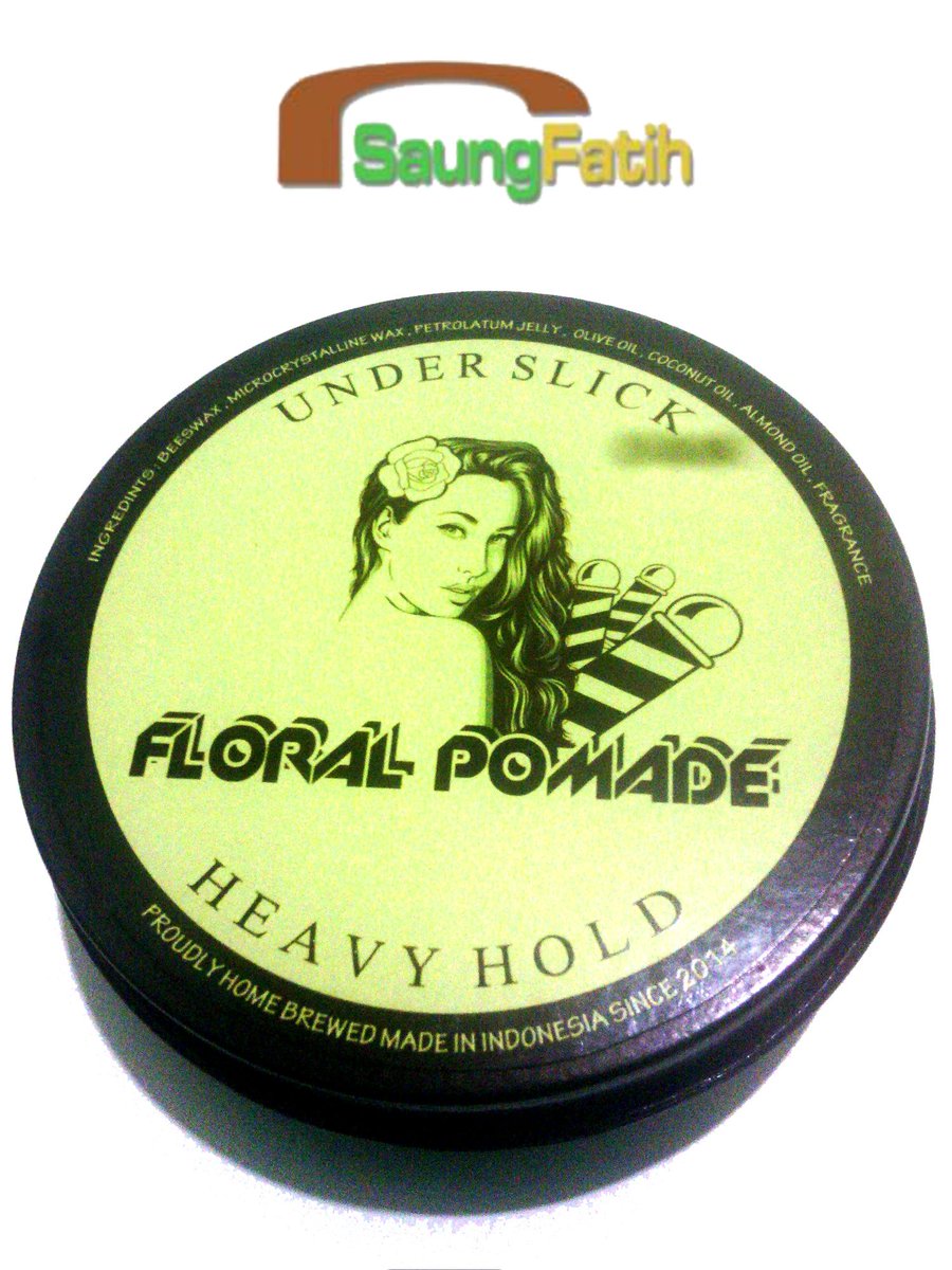 WELOME TO RESELLER ready stock .. under slick floral pomade.only 70k , free ongkir jabodetabek...#pomade #pomadelokal