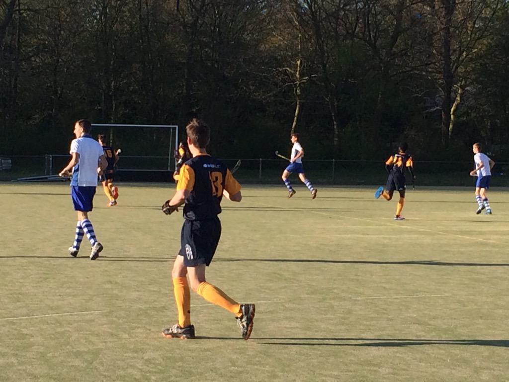 KeeBridget's tweet photo. @StDavids_Marist hockey enjoying a successful double win vs Purmerend to complete their 3rd game in Amsterdam http://t.co/b8HYY3t1ea