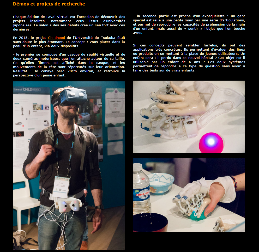 FranckyPedia's tweet photo. [#LavalVirtual2015] - Retour sur Laval Virtual 2015: http://t.co/zV4WyuNGzJ
via @3DVF @lavalvirtual #salon #virtual http://t.co/mTqZs5gWgb